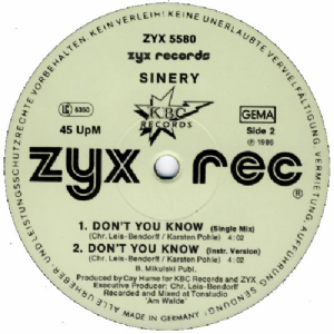 Sinery - Dont You Know