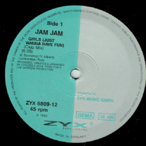 Jam Jam - Girls / Just Want To Have Fun