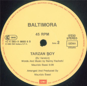 Baltimora - Tarzan Boy / Extended Version