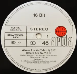 16 Bit - Where Are You