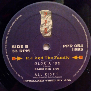 R.J. And The Family - Gloria 95