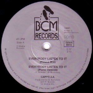 Cappella - Everybody Listen To It