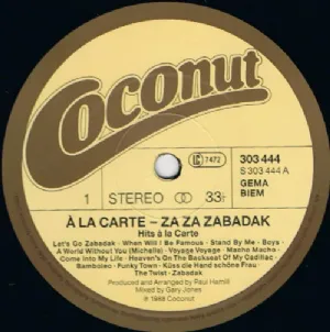 � La Carte - Za Za Zabadak / Hits � La Carte / LP Duplo