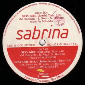 Sabrina - Sexy Girl / Remix