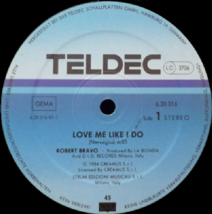 Robert Bravo - Love Me Like I Do
