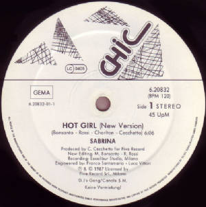 Sabrina - Hot Girl / New Version