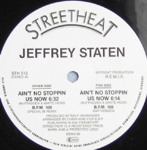 Jeffrey Staten - Aint No Stoppin Us Now