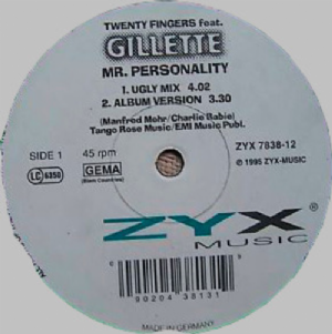 20 Fingers Feat. Gillette - Mr. Personality