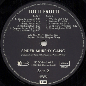 Spider Murphy Gang - Tutti Frutti / made in Germany