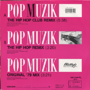 M - Pop Muzik / Remixed By Ben Liebrand
