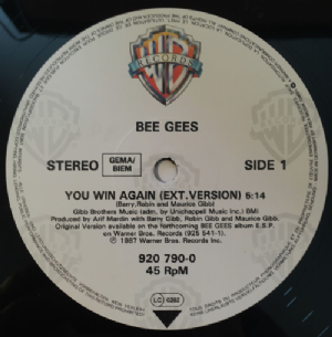 Bee Gees - You Win Again / Extended Version