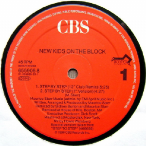 New Kids On The Block - Step By Step / 12 Club Remix
