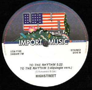 Highstreet - To The Rhythm