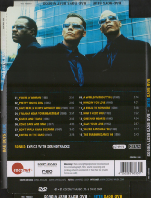 DVD Bad Boys Blue - Bad Boys Best Videos