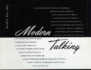 CD Modern Talking - Back For Good  -The 7th Album