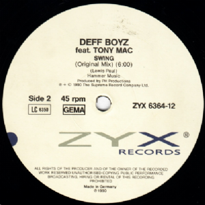 The Deff Boyz Featuring Tony Mac - Swing