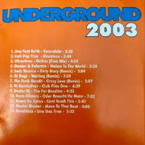 CD Underground 2003 volume 2