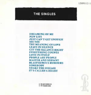 Depeche Mode -  The Singles 81 - 85