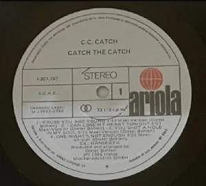C.C. Catch - Catch The Catch LP