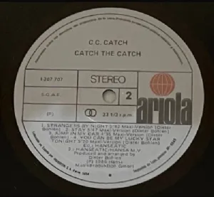 C.C. Catch - Catch The Catch LP