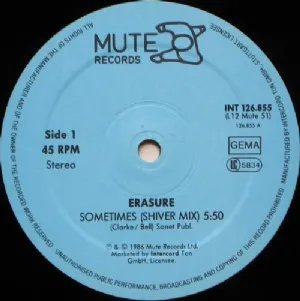 Erasure - Sometimes / Shiver Mix