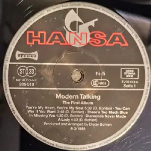 Modern Talking - The 1st Album