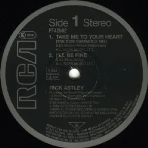 Rick Astley - Take Me To Your Heart / The Dick Dastardly Mix