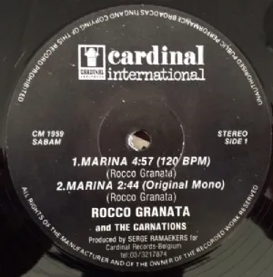 Rocco Granata e The Carnations - Marina / version 1989