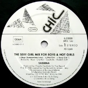 Sabrina - The Sexy Girl Mix For Boys e Hot Girls