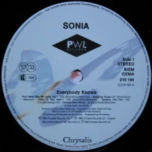 Sonia - Everybody Knows LP Importado