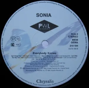 Sonia - Everybody Knows LP Importado