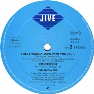 Samantha Fox - I Only Wanna Be With You