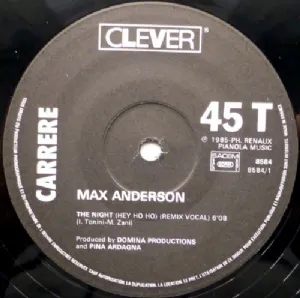 Max Anderson - The Night / Hey Ho Ho