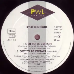 Kylie Minogue - Got To Be Certain