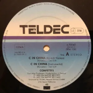 Confettis - C In China / Acid Remix