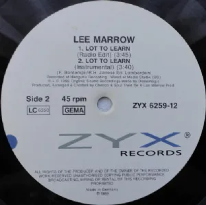 Lee Marrow - Lot To Learn
