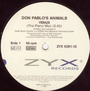 Don Pablos Animals - Venus / The Piano Mix