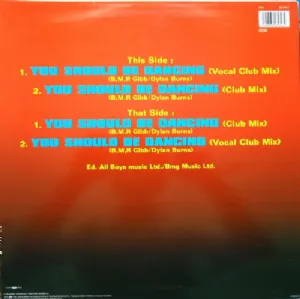 E-Sensual - You Should Be Dancing / B.G. Tips
