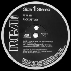 Rick Astley - My Arms Keep Missing You
