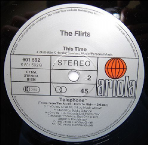 The Flirts - Helpless  - You Took My Love / Extended Version