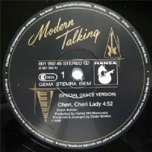 Modern Talking - Cheri, Cheri Lady / Special Dance Version
