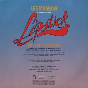 Lee Marrow Featuring Lipstick - Do You Want Me