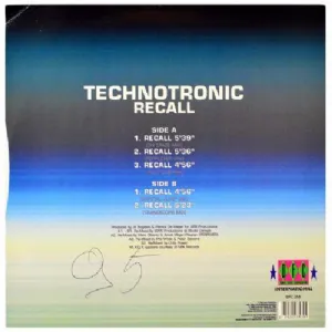 Technotronic Featuring Ya Kid K - Recall