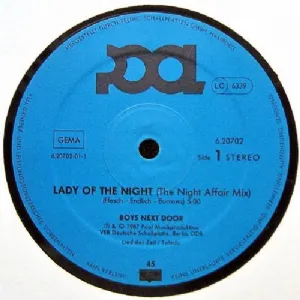 Boys Next Door - Lady Of The Night