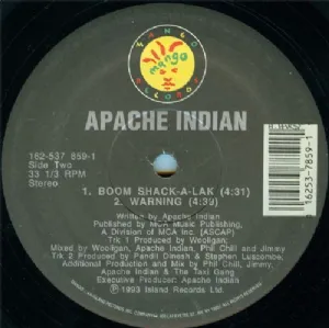 Apache Indian - Boom Shack-A-Lak
