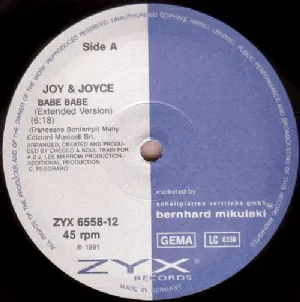 Joy and Joyce - Babe Babe