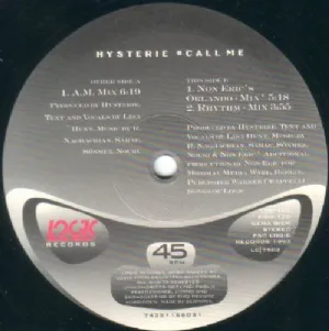 Hysterie - Call Me