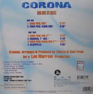 Corona - Walking On Music