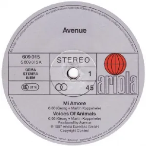 Avenue - Mi Amore / Voices Of Animals