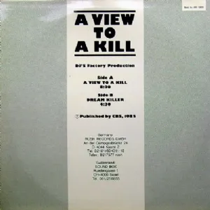 DJs Factory - A View To A Kill